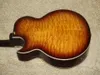 La plus nouvelle guitare de jazz classique creuse de haute qualité Honey Burst fabriquée en Chine