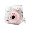 Kamera -Taschenzubehör für Fujifilm Instax Mini 11 9 8 Transparente Hülle Schutzbeutelabdeckung mit Schultergurt 230206
