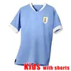 Uruguay Soccer Jersey 2023 Suarez de Arrascaeta 22 23 R Araujo Home Away Bentancur E Cavani D Godin D Nunez M Gomez Gimenez Football Shirt Uniforms Men Kids Kids 112