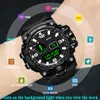 Wristwatches Sports Watch LED Digital Wristwatch Military Men Watches Shockproof Life Waterproof Male Electronic Clock Relogio MasculinoWris