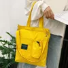 Women Canvas Bag Design Zipper Shoulder Female Reusable Large Capacity Shopper Tote Ladies Eco Cloth Shopping s 220611gx