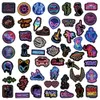 100PCS Mixed Car Stickers Graffiti neon light For Skateboard Water Bottle Laptop Decor Pad Bicycle Motorcycle Helmet Guitar PS4 Ph8010417