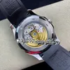 2022 ZF V3 uppgraderad 5167R-001 324SC ZF324 Automatisk herrklocka 40mm brun textur Dial Rostfritt rosguldfodral brun gummiband superversion Eternity Watches