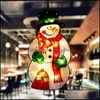 クリスマスデコレーションフェスティブパーティー用品ホームガーデンサクションカップウィンドウハンギングライト大きな装飾的な雰囲気SDHKBF