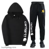 2023 European American Fashion Tooling Brand Hoodie Innovatieve nieuwe sweater heren damespak pluche sport