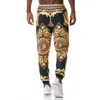 Luxury Royal Men Jogging Pantaloni sportivi Pantaloni con stampa floreale 3D Pantaloni da jogging Casual Hip Hop Streetwear Sport Uomo XXL 220325