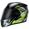 Motorfiets helmen 2 geschenken unisex racen modulaire dubbele lens motorcross helm volledige gezicht veilige flip up cascos para moto