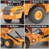 RC Truck Dump Knickgelenkter Dumper mit 120-Minuten-Akku, Spielzeugkonstruktion für Erwachsene und Kinder 220719