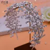 Super Shining Diamond Wedding Tiara Baroque Crystal Bridal Headwear Cround Crinestone со свадебными ювелирными изделиями Аксессуары для волос Bridal Crowns Condesieces HP404