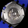 RS montre DE luxe 44mm 3126 cronografo movimento meccanico cassa in acciaio orologio di lusso orologi da uomo Orologi da polso