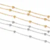 Kedjor Fashion Simple Multilayer Bead Chain Choker Necklace For Women Vintage Chokers Bijoux Femme Ladies Party NecklaceCheins