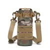 Outdoor Sports Hiking Bag Tactical Assault Combat Camouflage Tactical Molle Pack Water Bottle Pouch NO11-666