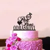 مخصصة السيد Mme Diamond Decoration مخصص الزفاف HR FRU PANI CAKE Topper 220618