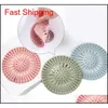 1PC Silicone Anti-blocco Coperchio del filtro Fogna Scarico Filtro Lavello Filtro Capelli Tappo Catcher Cucina Bagno Scarico Coperture Inventario All'ingrosso