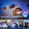 Watch Bands Sunrise Alarm Clock For Bedrooms Colorful Lights Bedroom White Noise Machine AdultampBaby Sleep Sound3904151