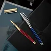 Stylo plume de luxe DARB plaqué or 24K stylos à encre en métal de bureau d'affaires de haute qualité cadeau classique 220715