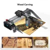 Printers Laser Engraver P9 CNC Engraving Machine Eye Protection Fixed Focus Compressed Spot Power DIY Cutter 50WPrinters