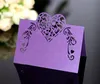 50pcs Cut Heart Shape Place Cards Wedding Name Cards For Wedding Party Table Decoration Wedding Decor