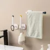 L-shaped telescopic hook free punching can be turned to viscose wall hanger kitchen bathroom bathroom seamless paste hooks BBA13174