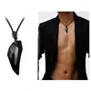 Chains Delysia King Man's Fashion Wolf Teeth Necklace Leisure Obsidian Rope Necklaces Boyfriend GiftChains