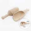 Mini Wooden Scoop Teaspoon Small Salt-Shovel Bath Salt Spoon Milk Powder Scoops Wood Condiment Spoons Coffee Tea Sugar Spoons SN4527