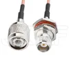 Other Lighting Accessories Male To TNC Female Bulkhead Pigtail Cable RG316 AssembliesOther