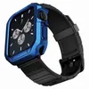 Adequado para Apple Watch Bands Geração 2-7 Correias de PC iWatch Fivela Tamanho do Pulso 38mm 40mm 42mm 45mm Pulseiras