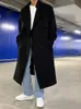 Männer Graben Mäntel Männer Kleidung 2022 Herbst Mode Korea Streetwear Zweireiher Paar Lange Mantel Lose Mantel Hübsche WindjackeMen