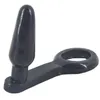 Male Penis Ring Soft Anal Plug Adult sexy Toys Cock Rings Butt Plugs sexytoys Adults For Men Buttplug Cockring Anus Stimulator