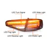 Audi A4 LED Tailight Assembly B9 Learting + Brake + Reverse Lights Auto Accessories Lamp 2013-2016用のカーダイナミックターンシガンールテールライト