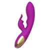 NXY Vibrators 10 Frekvens 4 Hastighet Stark Dildo Vibrator G Spot Kanin Stimulator Uppladdningsbara Massager Sexleksaker För Kvinnor Verktyg Drop Frakt 0407