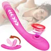 Vibratori della macchina per succhiare per donne Vagina Sucker Vibratore Massager Clitoride stimolatore che spinge le forniture per adulti dilico