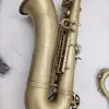 Retro Matte BB Tenor Saxophone jazz ansher antique bull-type craft double-rib professional tenor sax sax
