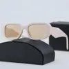 Projektanci ponadgabarytowe okulary przeciwsłoneczne dla kobiety Man Brand Goggle Beach Słońca Retro Mała ramka UV400 UNISEX SUN SUNGLASS BLACK OKEWARY Opcjonalne okulary z pudełkiem