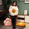 42X42cm Beautiful Colorful Flower Plush Pillow Toy Soft Cartoon Plant Stuffed Doll Chair Cushion Sofa Kids Lovers Birthday Gifts LA434