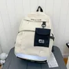 Школьные сумки Schoolbag Gener 2022 Street Trend High College Student рюкзак мужской Светоотражающий полоска младший холст