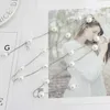 Cinture Cintura da donna regolabile con perle Catena sottile in metallo semplice per abito da donna Cintura sottile Gioielli decorativiCinture Emel22