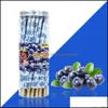 Other Smoking Accessories 72Pieces/Can 110Mm Fruit Flavor Cigarette Rolling Papers Empty Tube Roller Manual Cigarettes Drop Delivery Dhnms