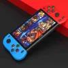 X19 Pro Retro Handheld Video Game Console 51INCH TFT Screen Screenin 6800classic Games Двойной джойстик портативные игроки H2202013771