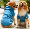 Felpe con cappuccio per cani abbigliamento con tasca xs-5xl autunno inverno vestiti caldi vestito cucciolo giacca 5 colori 520