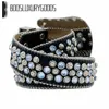 2022 Designer Bb Belt Simon Belts pour hommes femmes ceinture de diamant brillant noir sur noir bleu blanc multicolore 2251324E