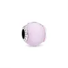 Andy Jewel Authentic 925 Sterling Silver Beads Accouts Hacets Charms Opalescent Pink Crystal Charms يناسب أساور المجوهرات الأوروبية على طراز Pandora.