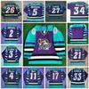 Thr 374040 40Th Tage Orlando Solar Bear Hockey Jersey Grant Richson Andreas Carlson Martin Vermicelli J.F Boutin Craig Fisher Ken Sabourin Sean McCann