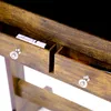 US stock mode eenvoudige sieraden opslagspiegel kast meubels met ledlichten, voor woonkamer of slaapkamer W40719607