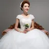 Outros vestidos de noiva vintage plus size gestante mulheres vestidos personalizados feitos o pescoço de manga curta vestido de noiva vestido de noivaother