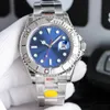 SW herrklocka Automatisk klocka 40mm Sports Men's Watch Blue Dial 904L rostfritt stål Band Sapphire Mirror Waterproof Night Glow Montre de Luxe Watch