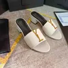 Designer High-End Quality High Heeled Brand Slippers Sandaler Ny design Fashion Leather Withalpet Summer Sandal Women Shoe Sexiga Sandles Heels Lady Woman Shoes