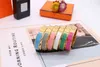 Emalj Rainbow Armband Woman Cuff Fashion Armband f￶r man kvinnor smycken smycken 11 f￤rg valfritt315c