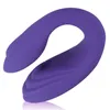 Sexy Bullet Egg Couple Resonance 10 Fréquence en forme de vibrateur de cygne en U Silicone Massage magique étanche Massage USB