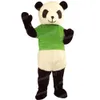 Halloween Panda Mascot Costume Cartoon Bunny Character Outfits Suit carnival vuxna födelsedagsfest fancy outfit unisex klänning outfit